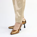 Bronze Diva Coat Shoe