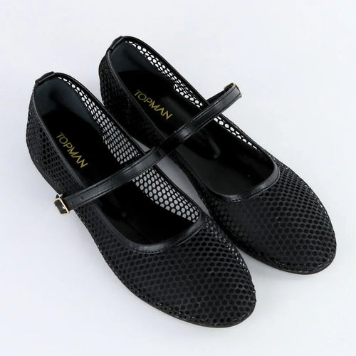 Noir Ballet Net Pumps