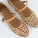 Beige Ballet Pumps