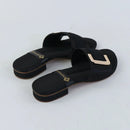 Velora Charm Flats – Black