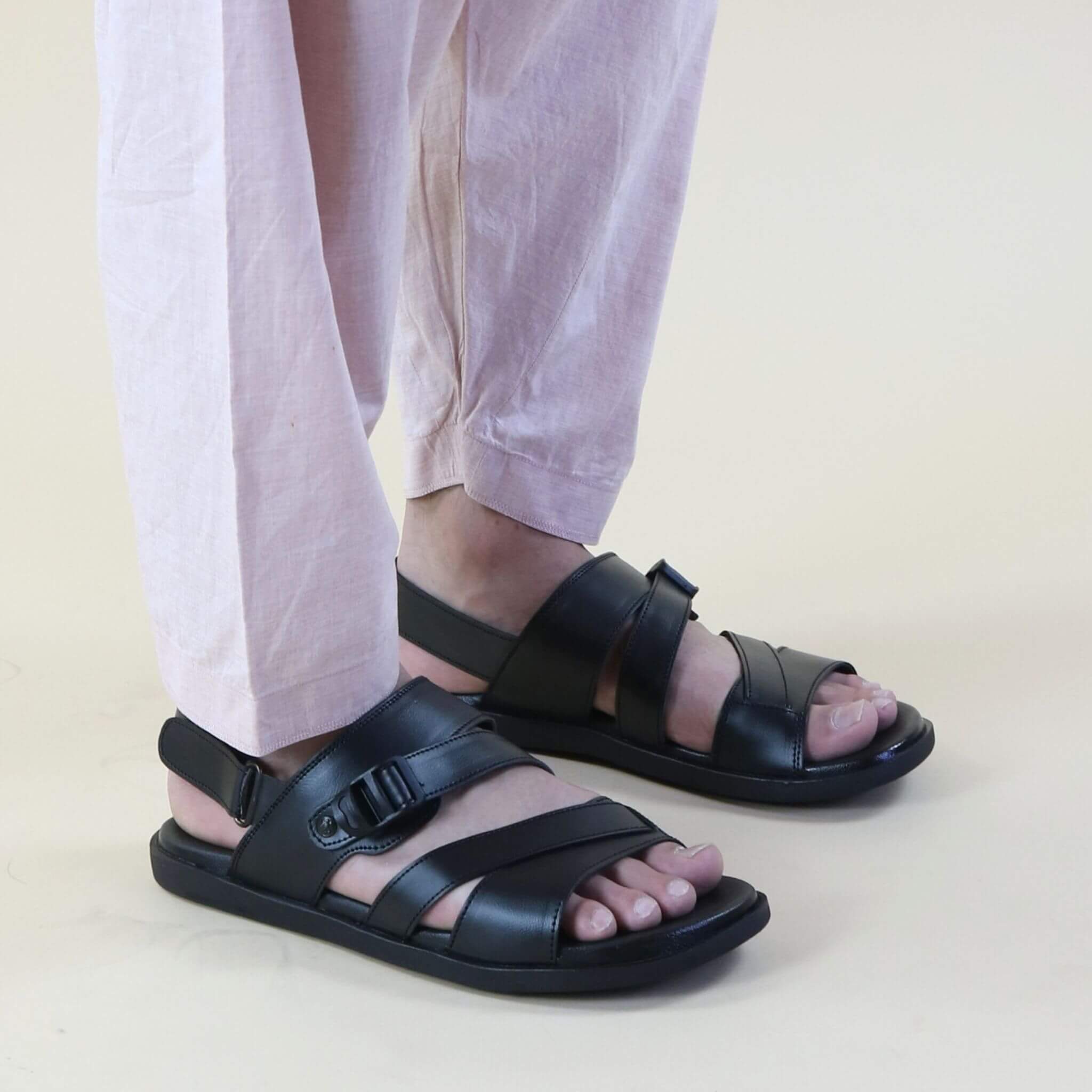 Topman Classic Sandal – Black