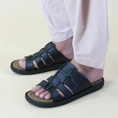 Topman Everyday Slippers – Black