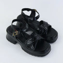 Nova Noir Sandals – Black
