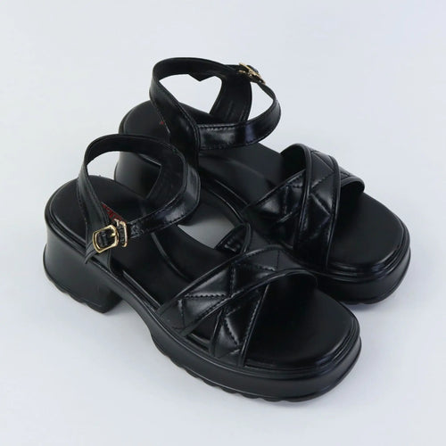 Nova Noir Sandals – Black