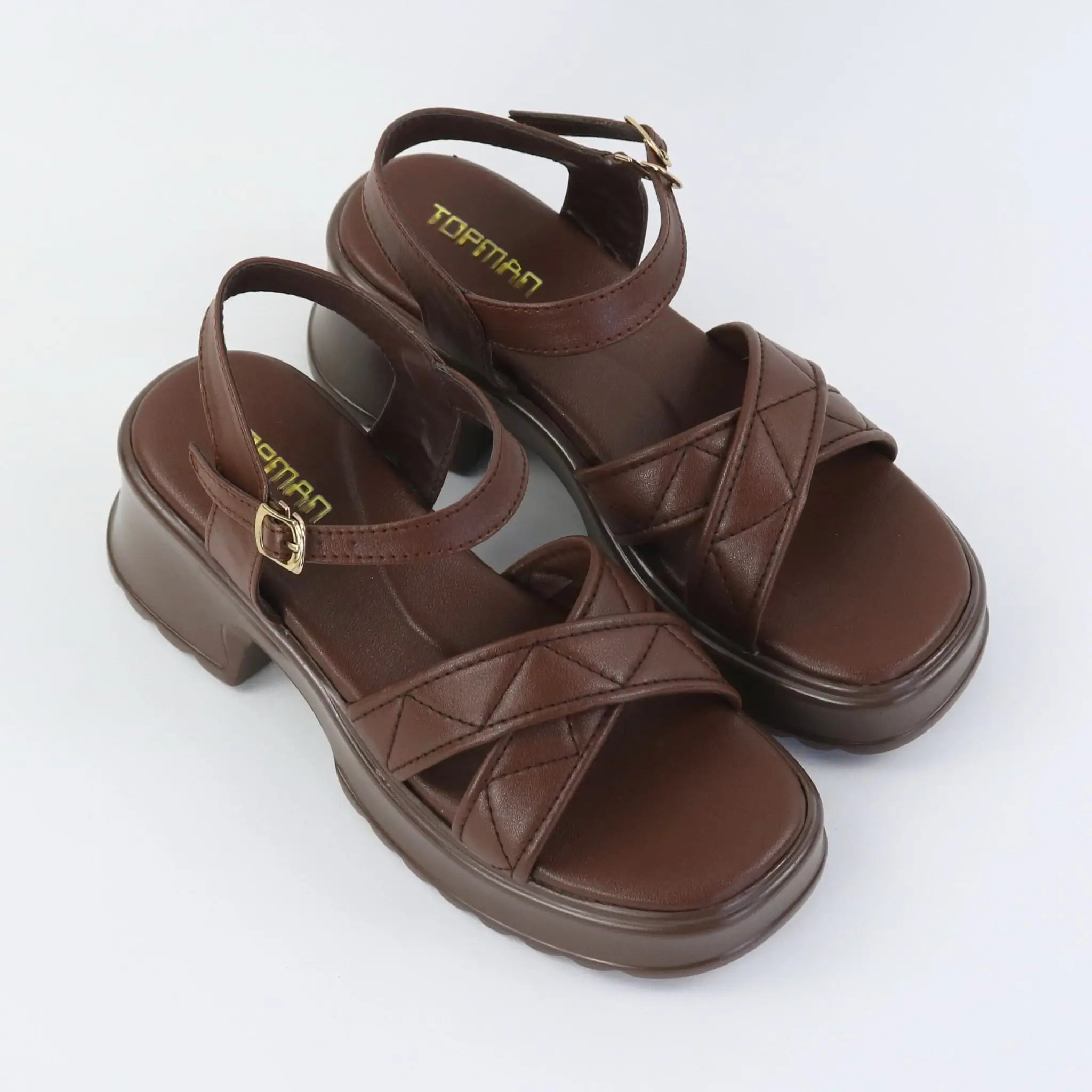 Nova Noir Sandals – Brown