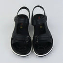 Black Step Sandals