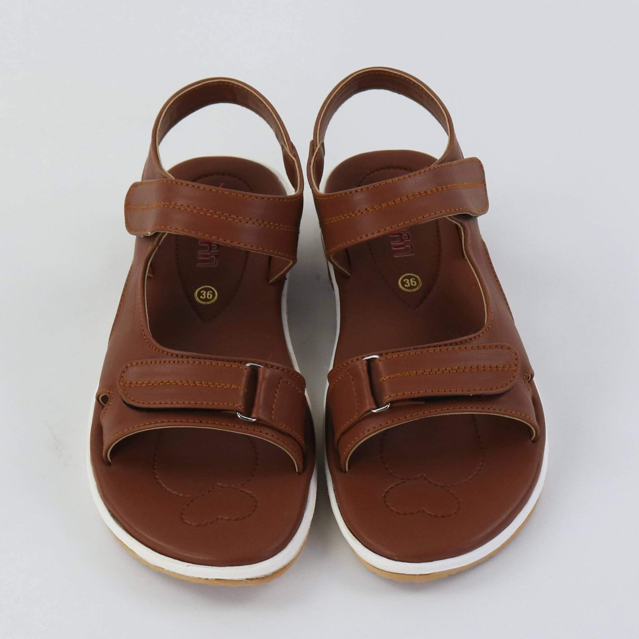 Brown Step Sandals