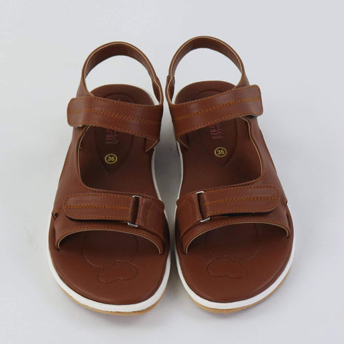 Brown Step Sandals