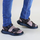 Urban CrossStep Sandal – Brown