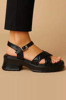 Nova Noir Sandals – Black