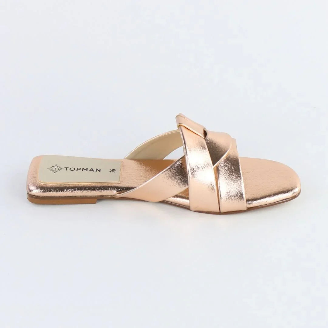 Peach Charm Flats