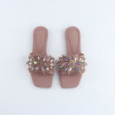 Pink Crystal Flower-F014