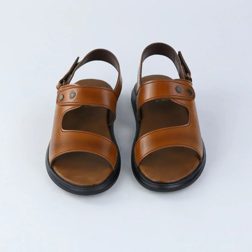 Kids Mustard Slip-On Sandals-S008