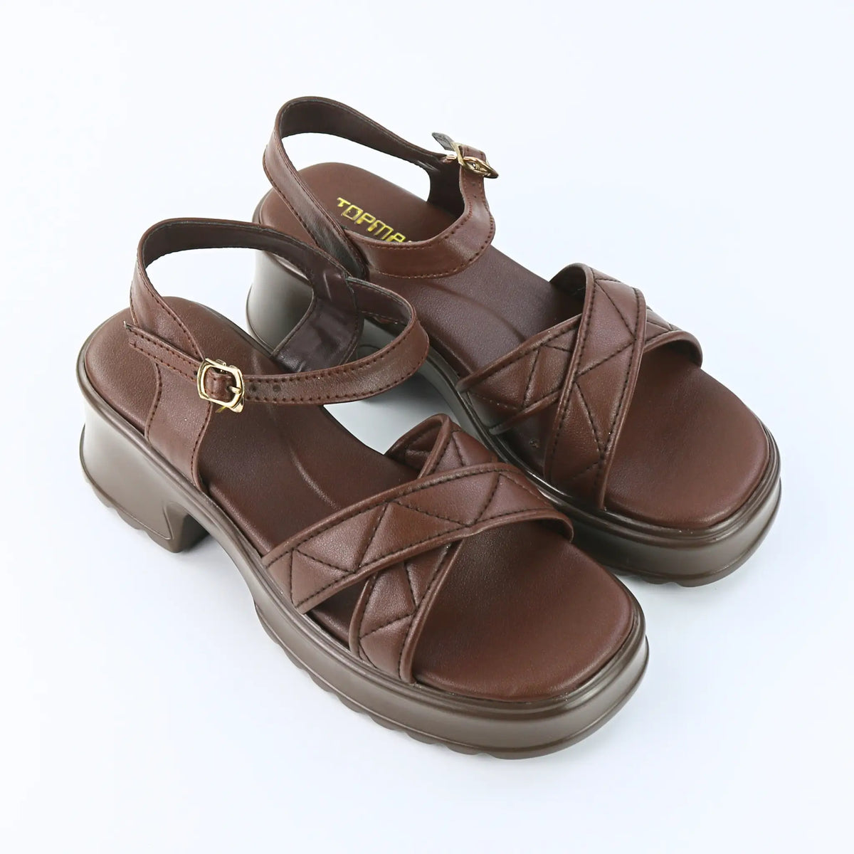 Nova Noir Sandals – Brown