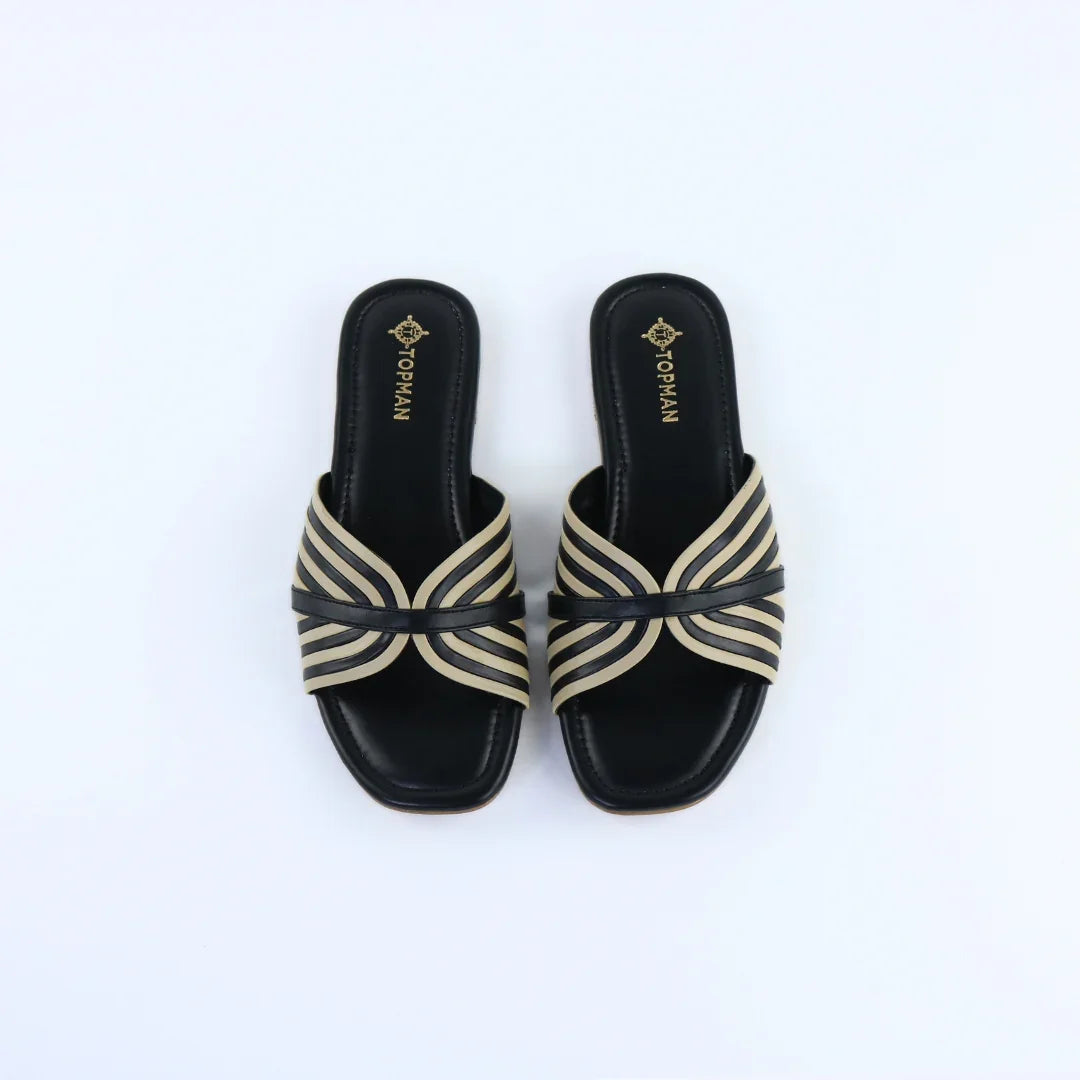 Black Cross Strap-F004