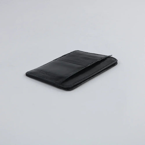 Black Leather Card Holder-CH001