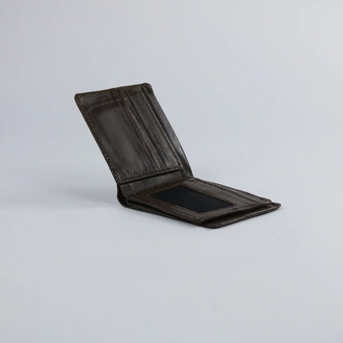 Brown Leather Wallet-W014