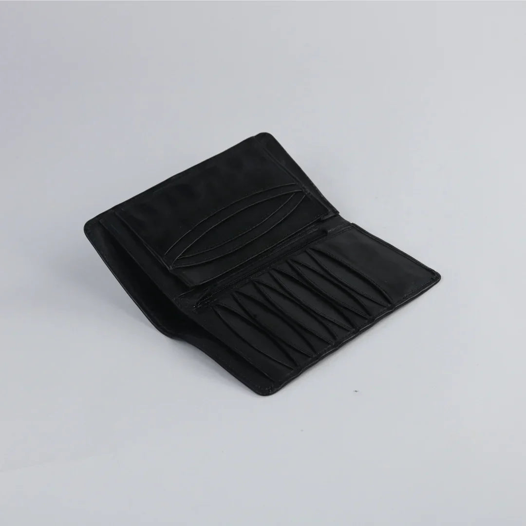 Leather Long Wallet-W005