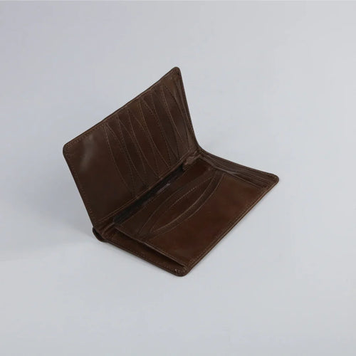 Leather Long Wallet-W008