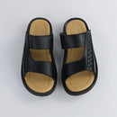 Men’s Black Slip-On Slippers-G002