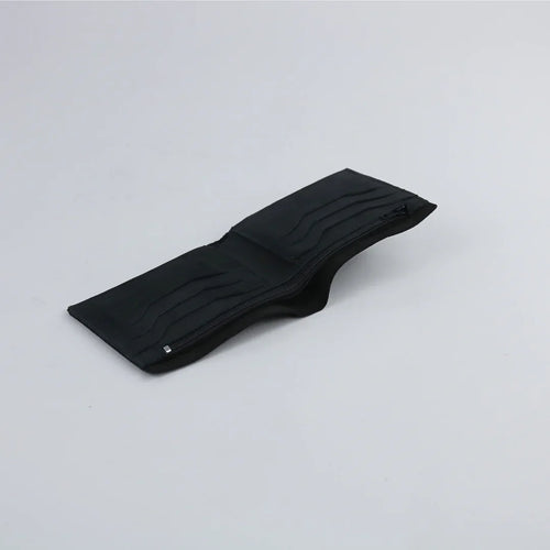 Black Leather Wallet-W013