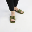 Green Elegance Flats