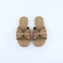 Tan Cross Strap-F003