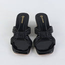 Royal Weave Heels – Black