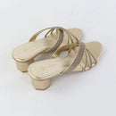 Prime Weave Heels – Golden