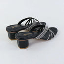 Prime Weave Heels – Black