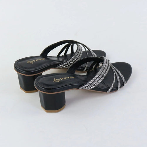 Prime Weave Heels – Black