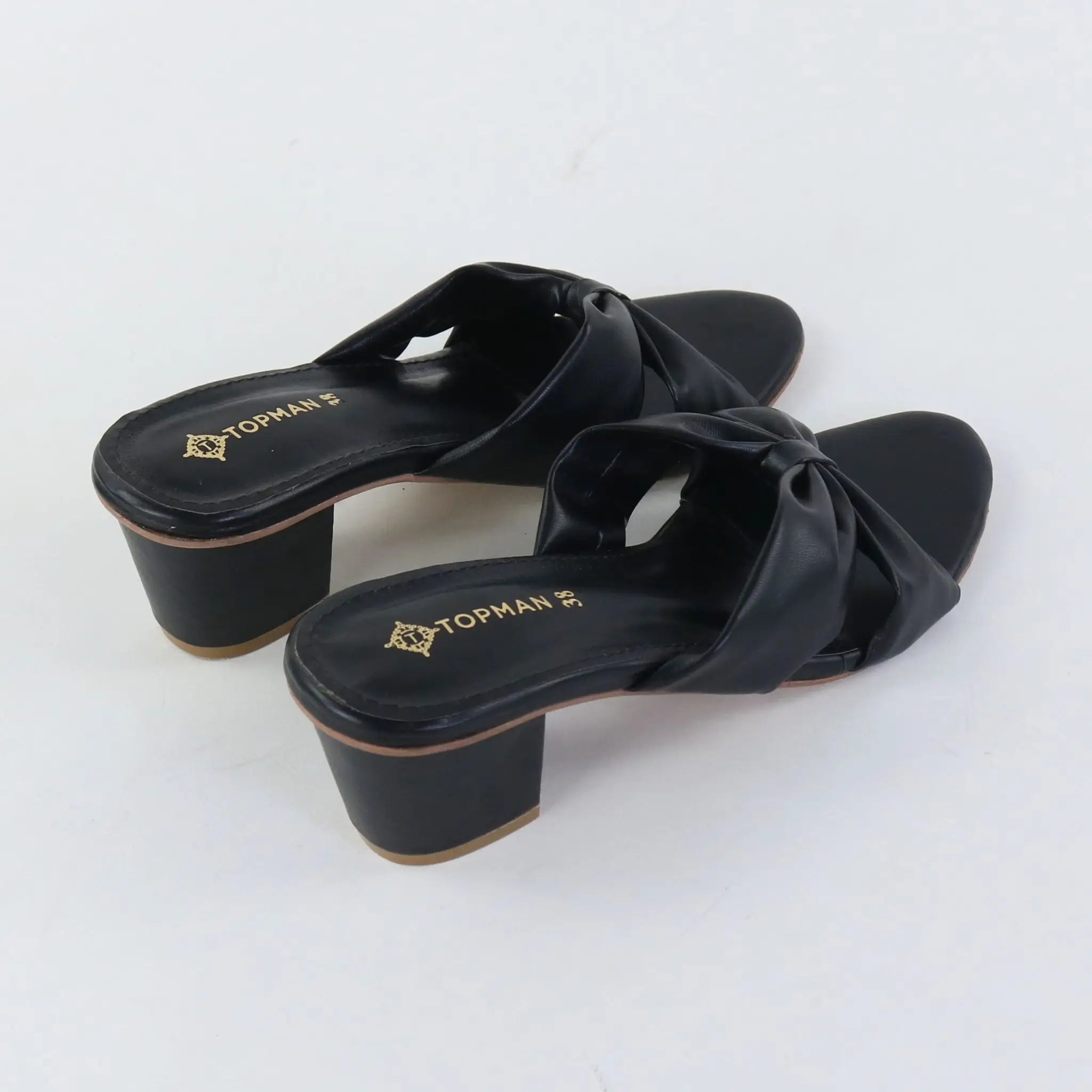 Velora Bow Heels – Black