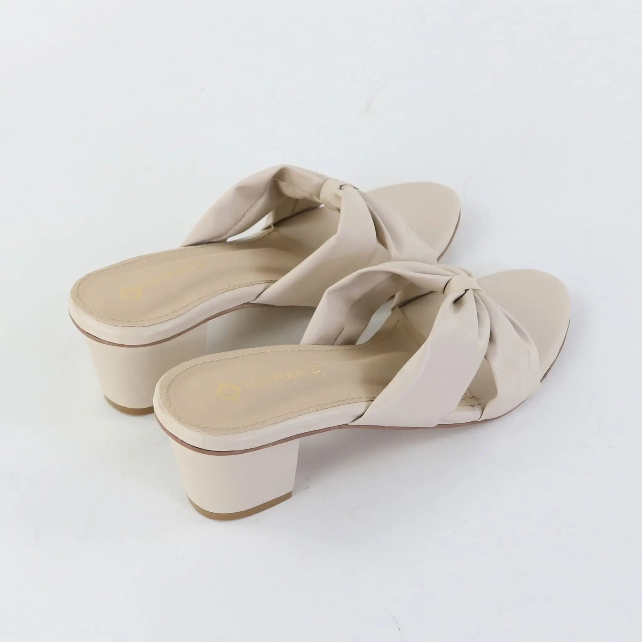 Velora Bow Heels – Fawn