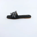 Black Crystal Flower-F015