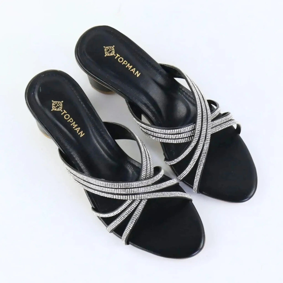 Prime Weave Heels – Black