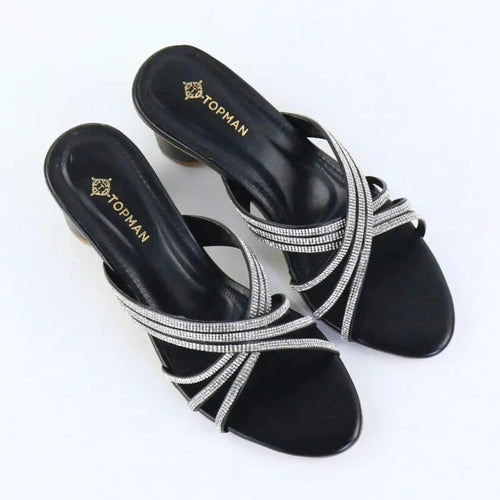 Prime Weave Heels – Black