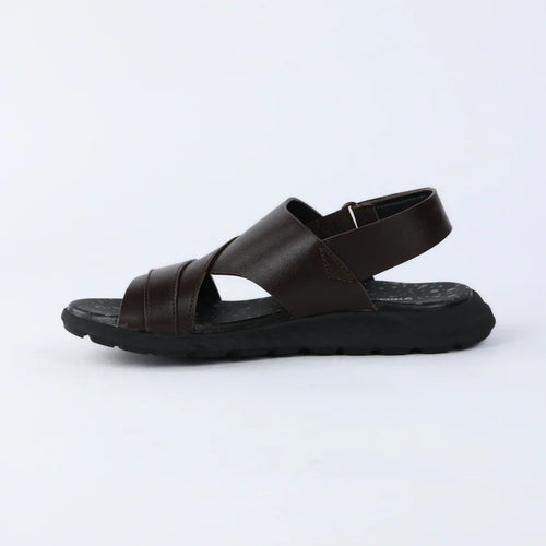 Cross Strap Kids Brown Sandals-S003