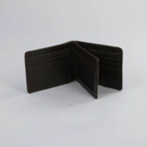 Brown Leather Wallet-W014