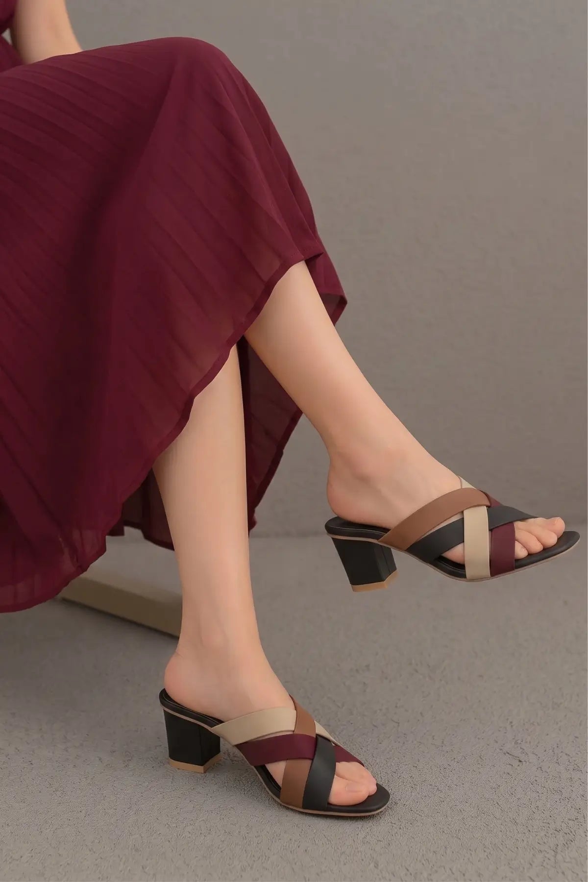 Noir Fusion Heels