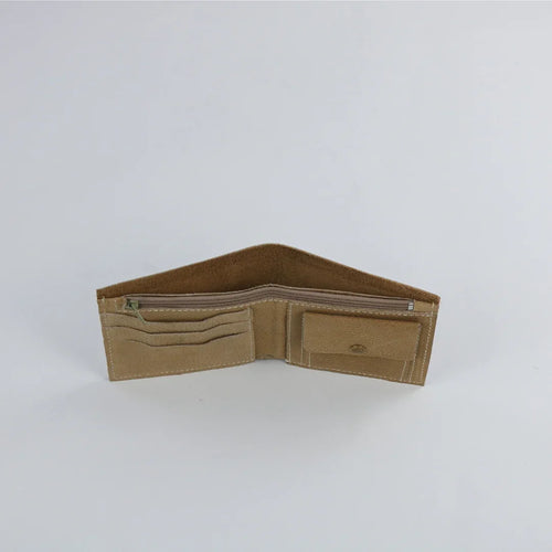 Camel Leather Wallet-W016