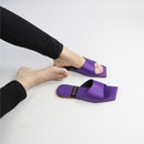Purple Elegance Flats