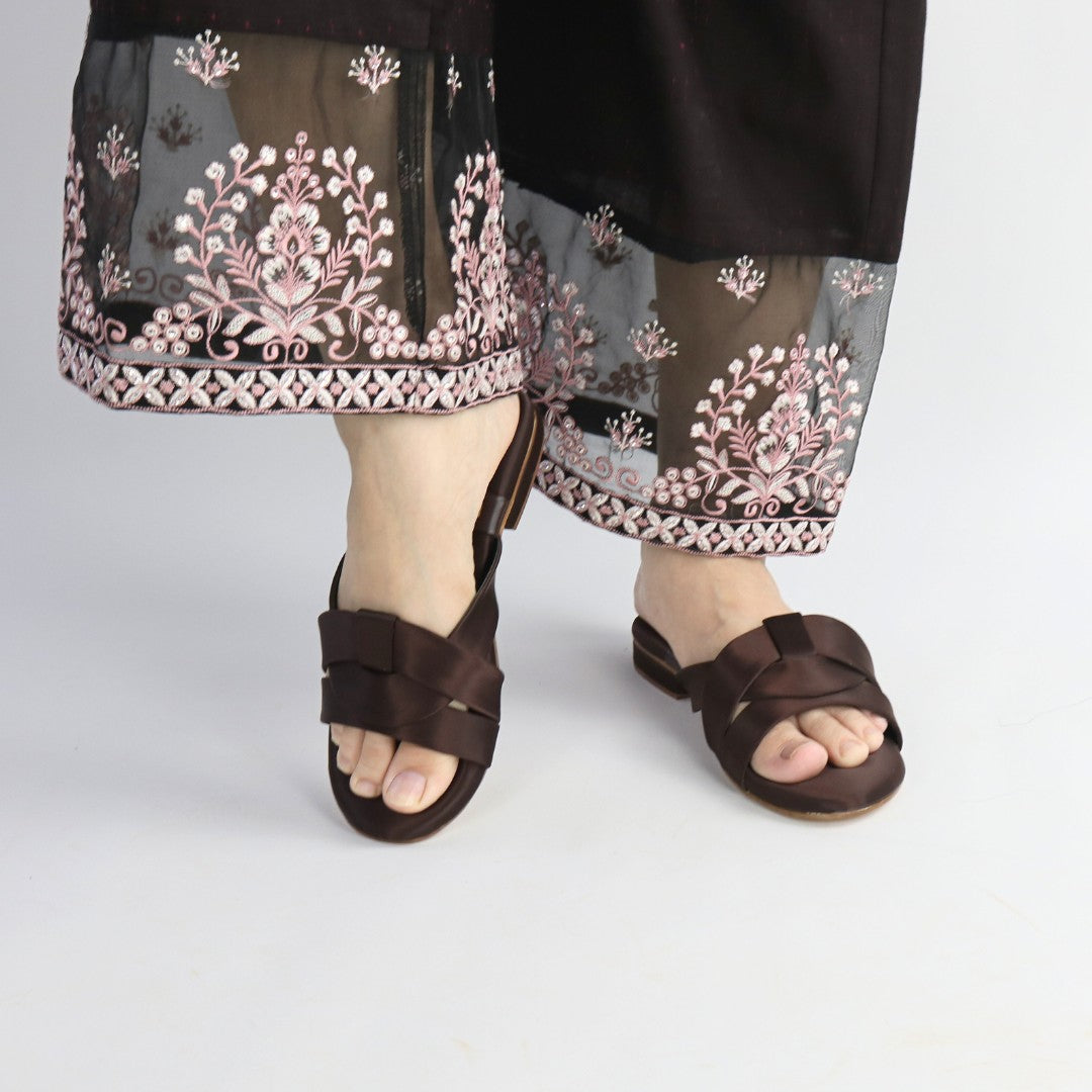 Brown Charm Flats