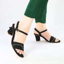 Black Luxe Heels