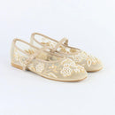 Embroidered Ballet Pumps