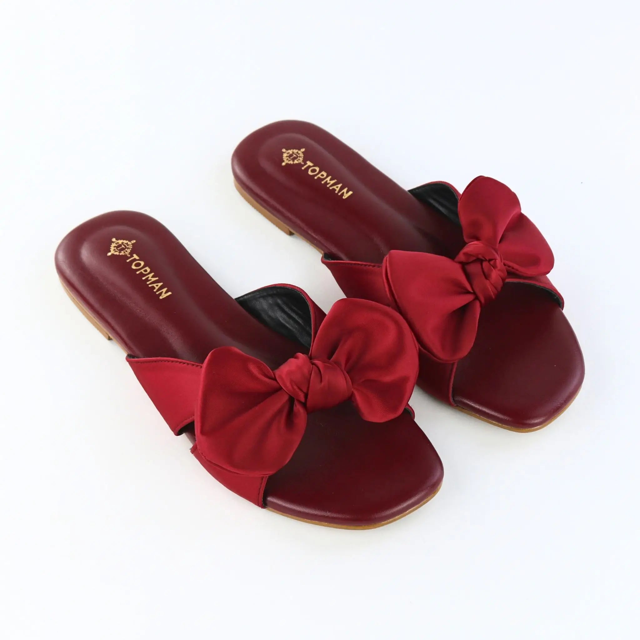 Red Satin Bow
