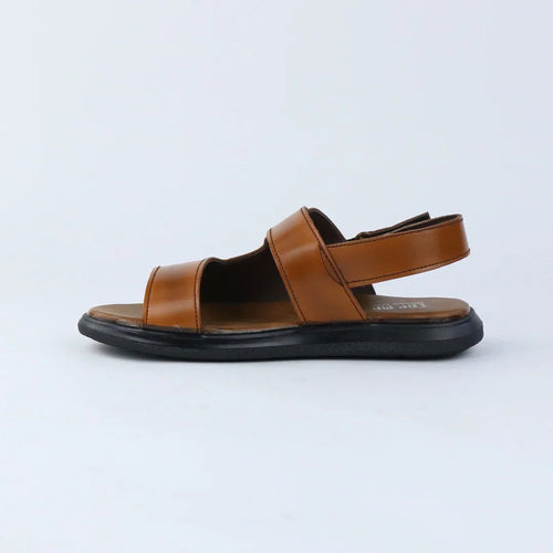 Kids Mustard Slip-On Sandals-S008