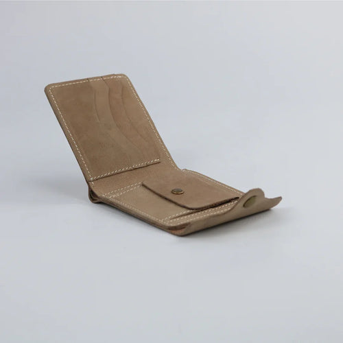 Camel Leather Wallet-W003