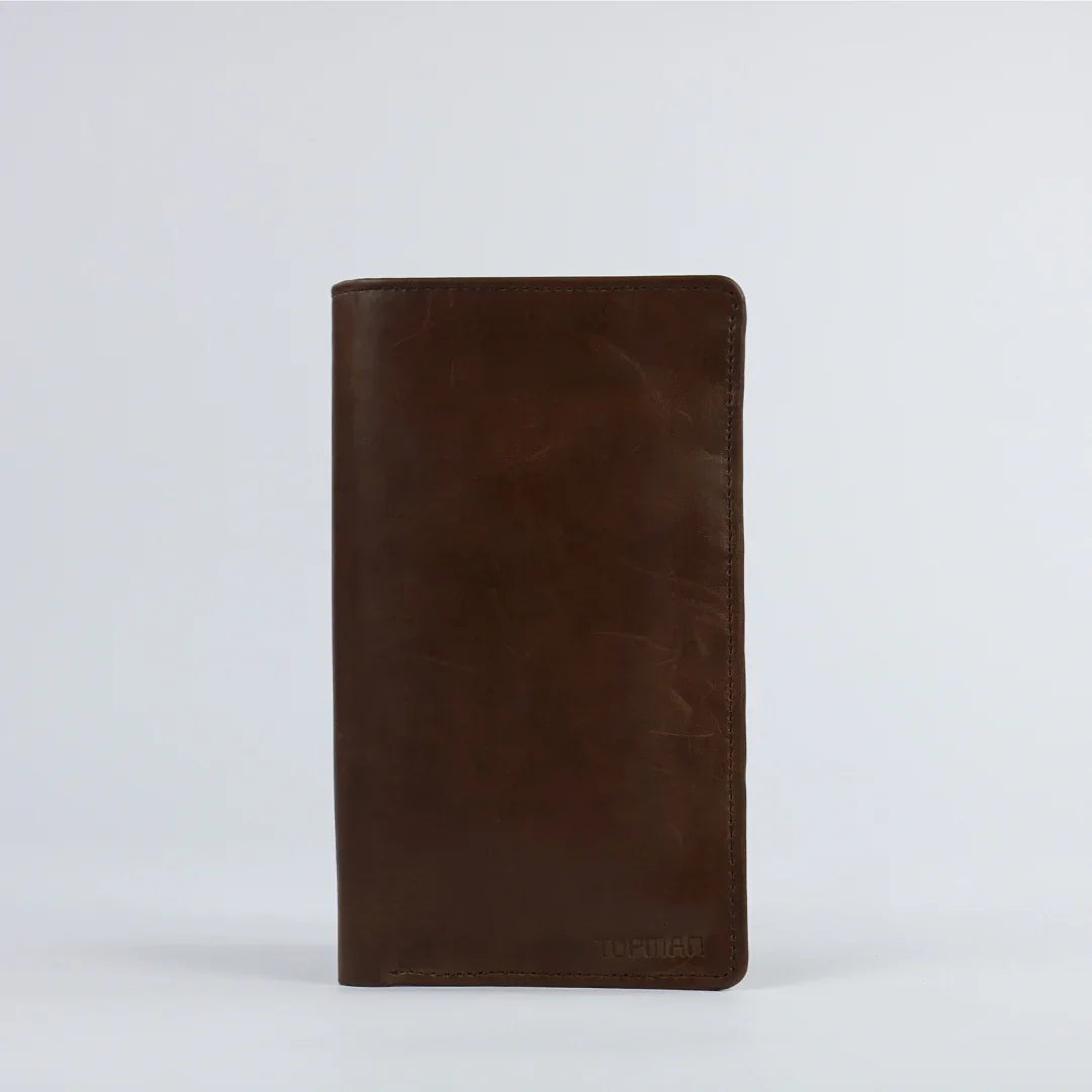 Leather Long Wallet-W008