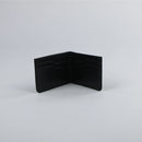 Black Leather Wallet-W010