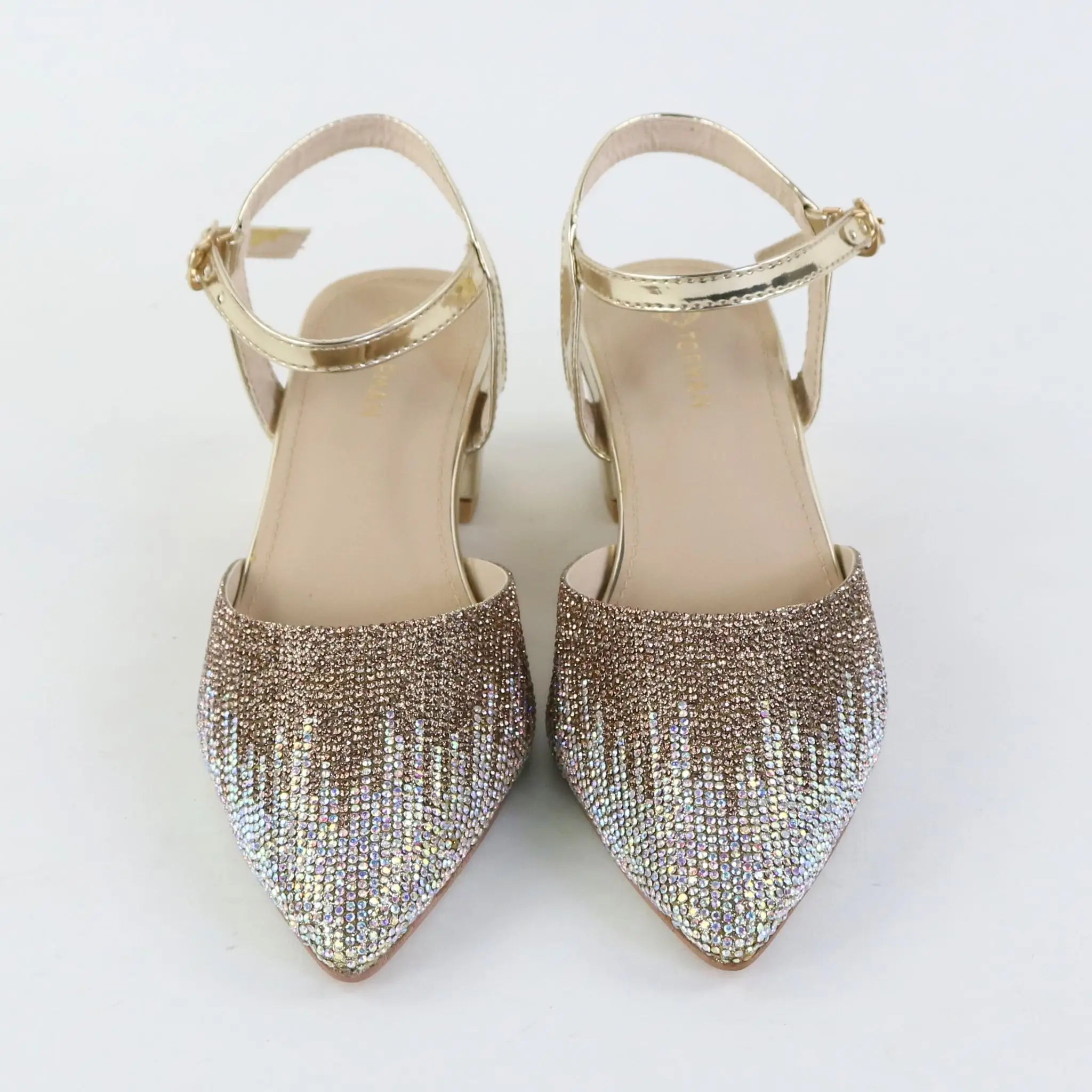 Diamond Dusk Heels – Golden